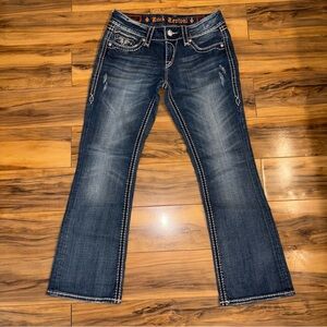 Rock Revival Blake Easy Boot Blue Jeans